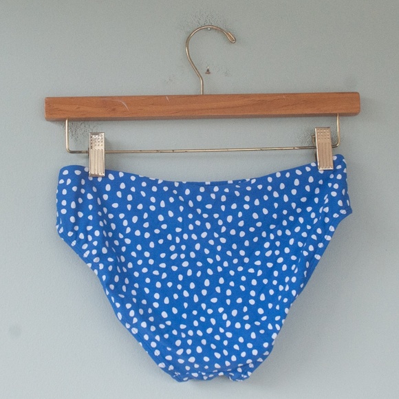 Nip Tuck Swim Swim Nwt Nip Tuck Swim Blue Polka Dot Ruffle Tankini